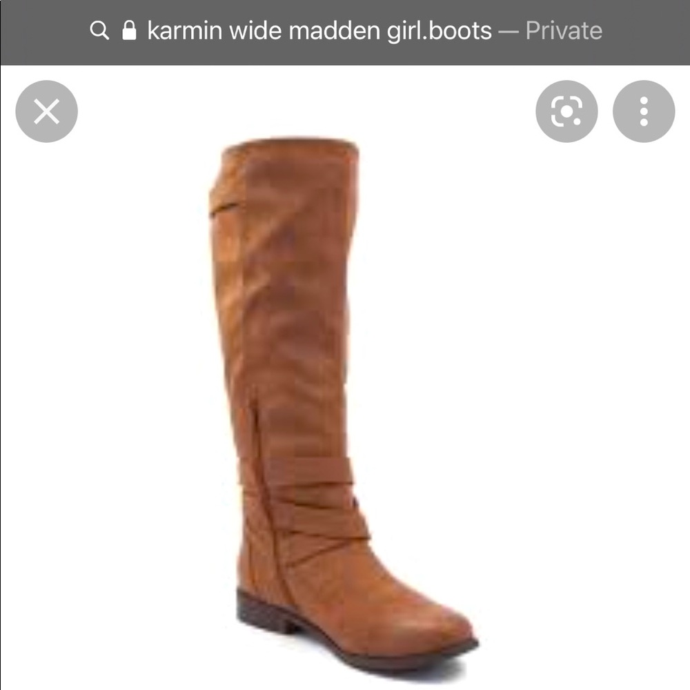 👢Madden Girl wide-calf riding boots size 9.5
